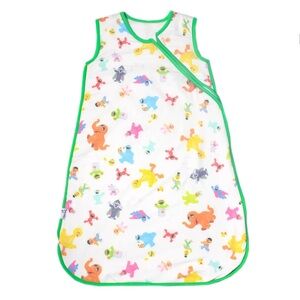 Sesame Street themed Copper Pearl Sleep Sack with Green Trim